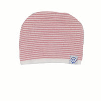 Knitted Hat - Pink Stripe Hat La Manufacture de Layette 