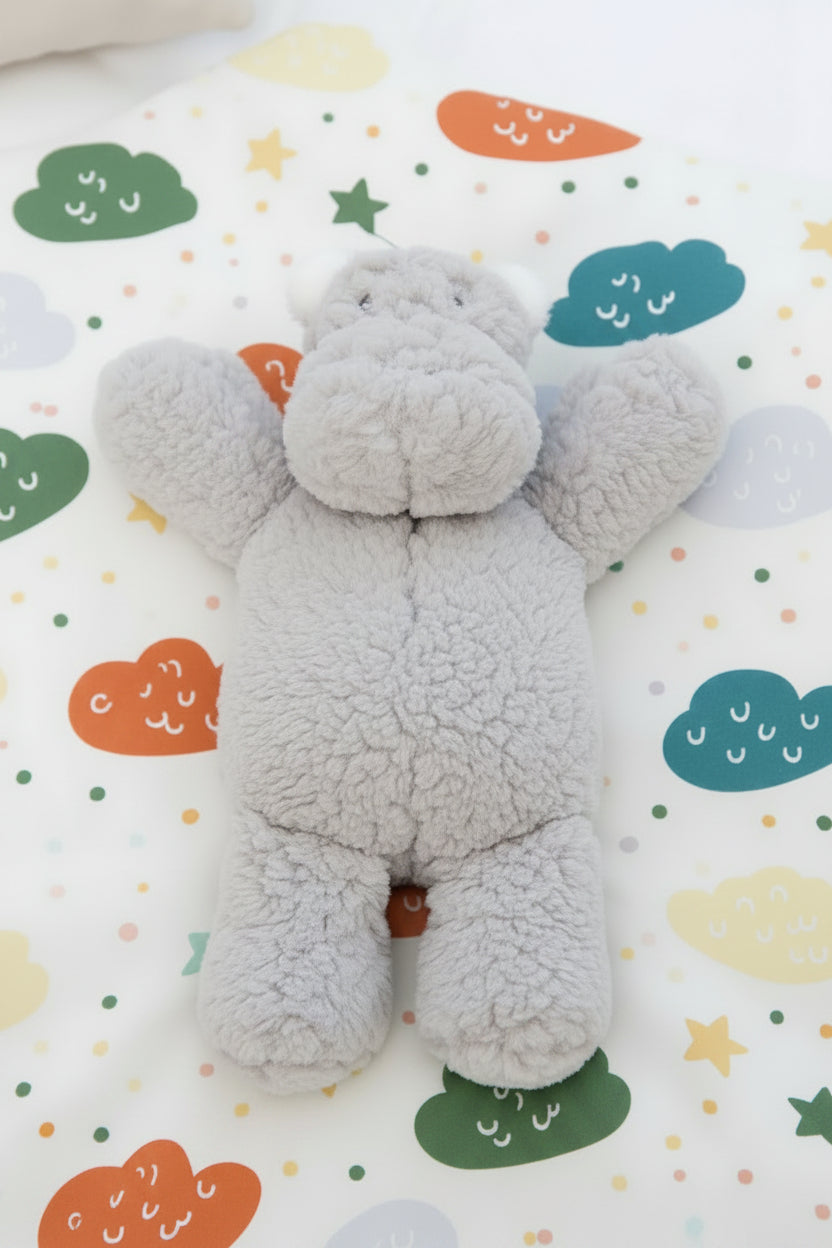 Albetta Sleepy Fleece Baby Hippo Toy Toy Albetta UK 