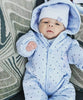 Load image into Gallery viewer, Blue Tiny Baby Bear Snowsuit / pramsuit - Snowsuit / Pramsuit - Dandelion