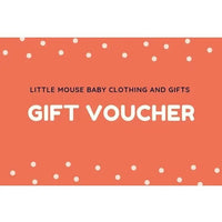 Email Gift Card (£10-£100) Voucher Little Mouse Baby Clothing & Gifts Ltd 