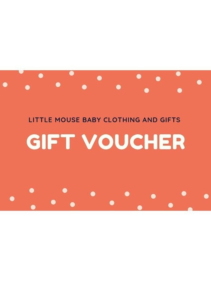 Email Gift Card  (£10-£100) - Gift Cards - Little Mouse Baby Clothing & Gifts Ltd