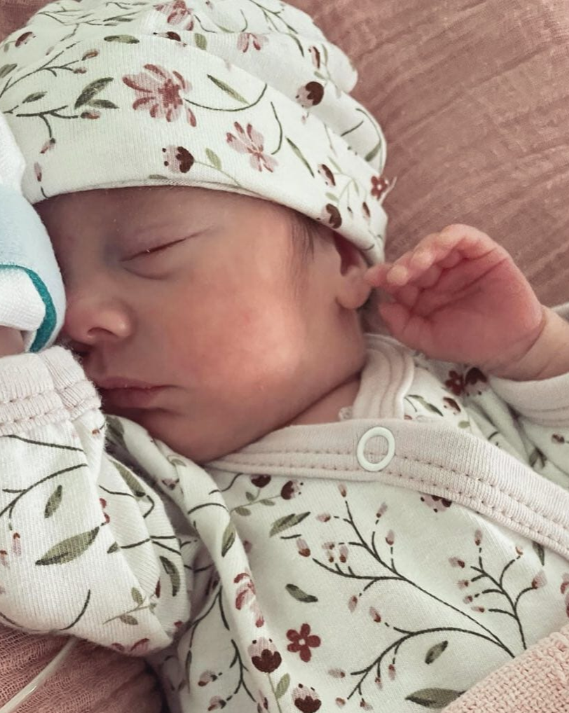 Premature baby girl clothing