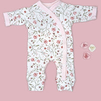 Sleepsuit for Premature Babies, Blossom Sleepsuit / Babygrow Tiny & Small 