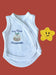 My First Christmas Incubator Vest, Pudding , Premium 100% Organic Cotton Bodysuit / Vest Tiny & Small 