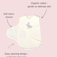 Neonatal Vest 2 Pack, Organic Cotton, Cottontail Bodysuit / Vest Little Dreamer 