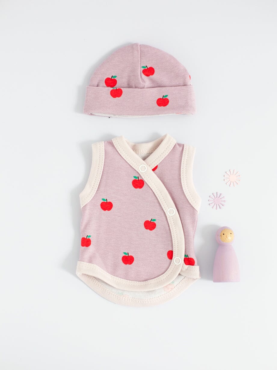 Incubator Vest & Round Hat Set, Orchard - Set - Tiny & Small