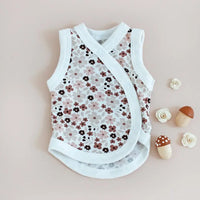 Premature Baby Girl Vest, Ditsy Floral Bodysuit / Vest Tiny & Small 