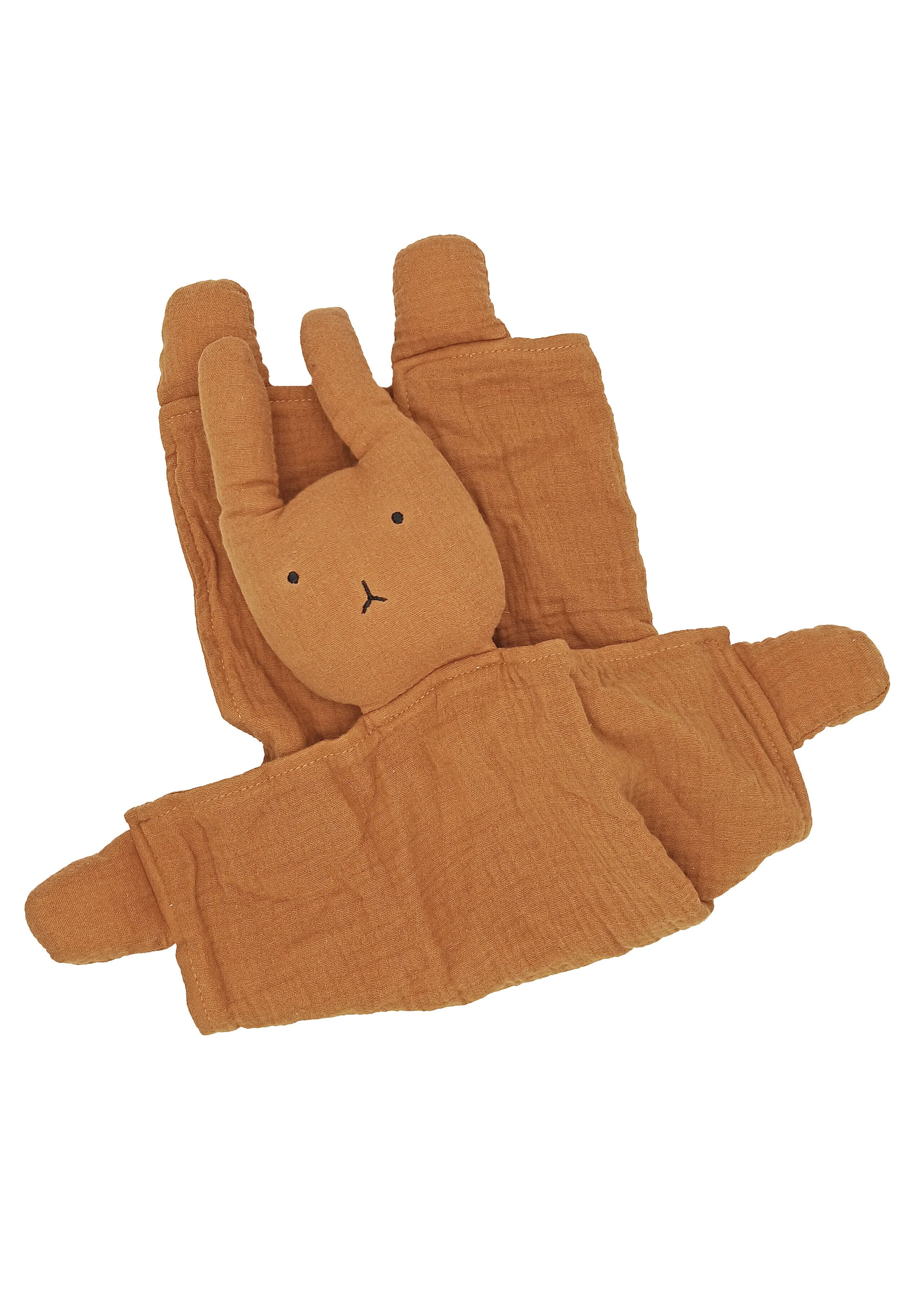 Tan 100% Organic Cotton Rabbit Comforter Little Dreamer