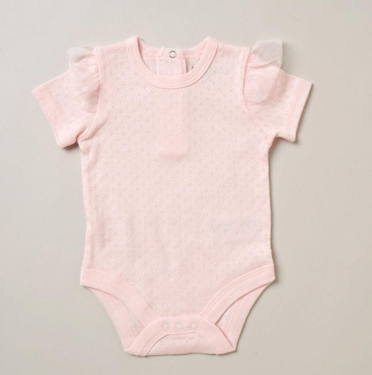 Floral Ribbed 10 Piece Layette Set Set Lilly & Jack 