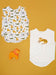 2 Pack Neonatal Vests, Organic Cotton, Safari Dreams Bodysuit / Vest Little Dreamer 