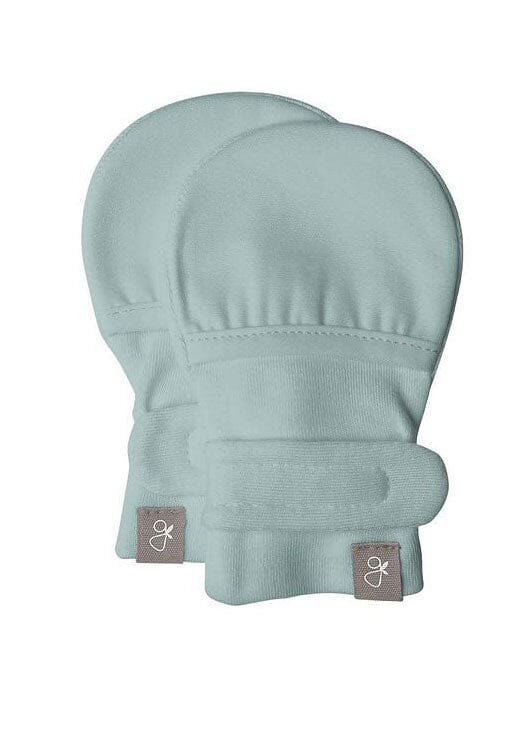 Stay-On Scratch Mittens - Sea Glass Scratch Mitts Goumikids 