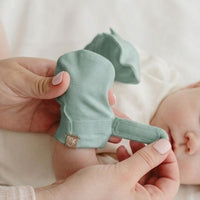 Stay-On Scratch Mittens - Sea Glass Scratch Mitts Goumikids 