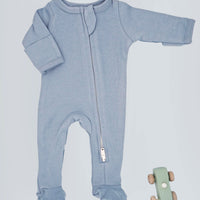 2 Pack Zipped Sleepsuits - Dinosaurs in Space