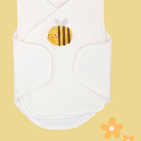 2 Pack Incubator Vests, Organic Cotton, Bumble & Bloom Bodysuit / Vest Little Dreamer 