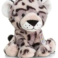 Sitting Snow Leopard, 14cm Toy Keel Toys 