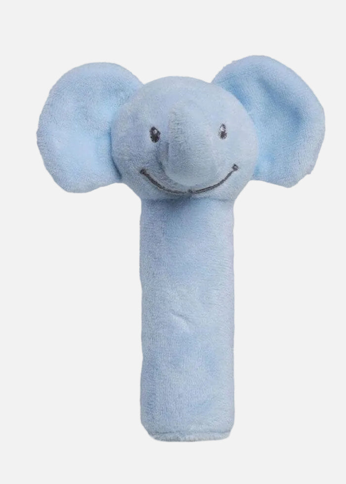 Blue Eco Elephant Squeaky Toy