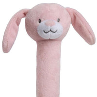 Pink Eco Rabbit Squeaky Toy Toy Soft Touch 