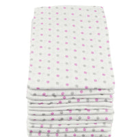 100% Pure Cotton Muslin - 70cm x 70cm - Spots (One Muslin) Muslin Muslinz 