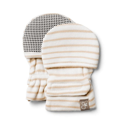 Stay-On Scratch Mittens - Dune Stripe Goumikids