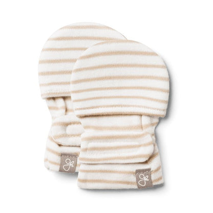 Stay-On Scratch Mittens - Dune Stripe Goumikids