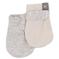 Prem Stay-On Scratch Mittens - Storm Grey Scratch Mitts Goumikids 