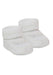 White Cable Knitted Booties