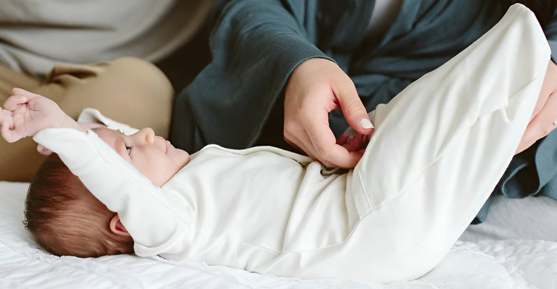 Tiny baby sleeping bags