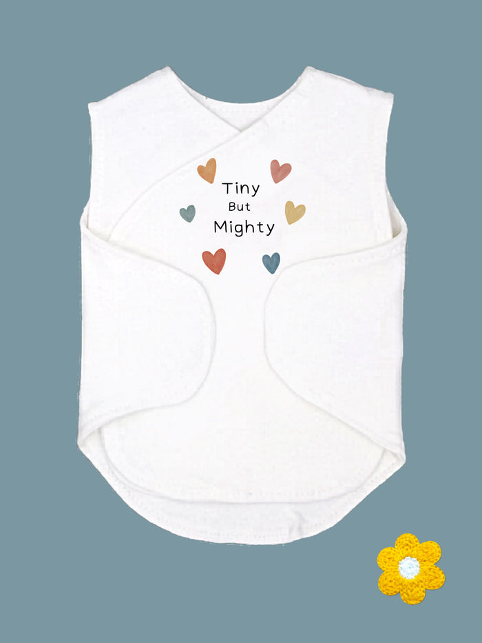 Premature Baby Incubator Vest With Velcro Closures. “Tiny But Mighty”