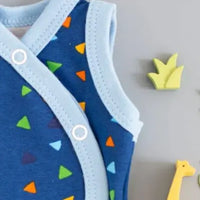 Premature Baby Incubator Vest, Triangle Drops Tiny & Small