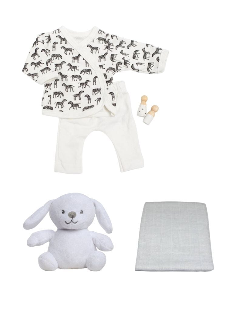 The Unisex Gift Box - Top & Trouser Set, Toy & Comforter Gift Set Little Mouse Baby Clothing & Gifts 