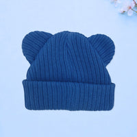 Cotton Knitted Tiny Baby Bear Hat - Multiple colours