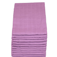 100% Pure Cotton Muslin - 70cm x 70cm - Violet (One Muslin) Muslin Muslinz 