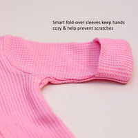 Footed Premature Baby Sleepsuit, Zips & Mitts - Candy Pink Sleepsuit / Babygrow Little Dreamer 