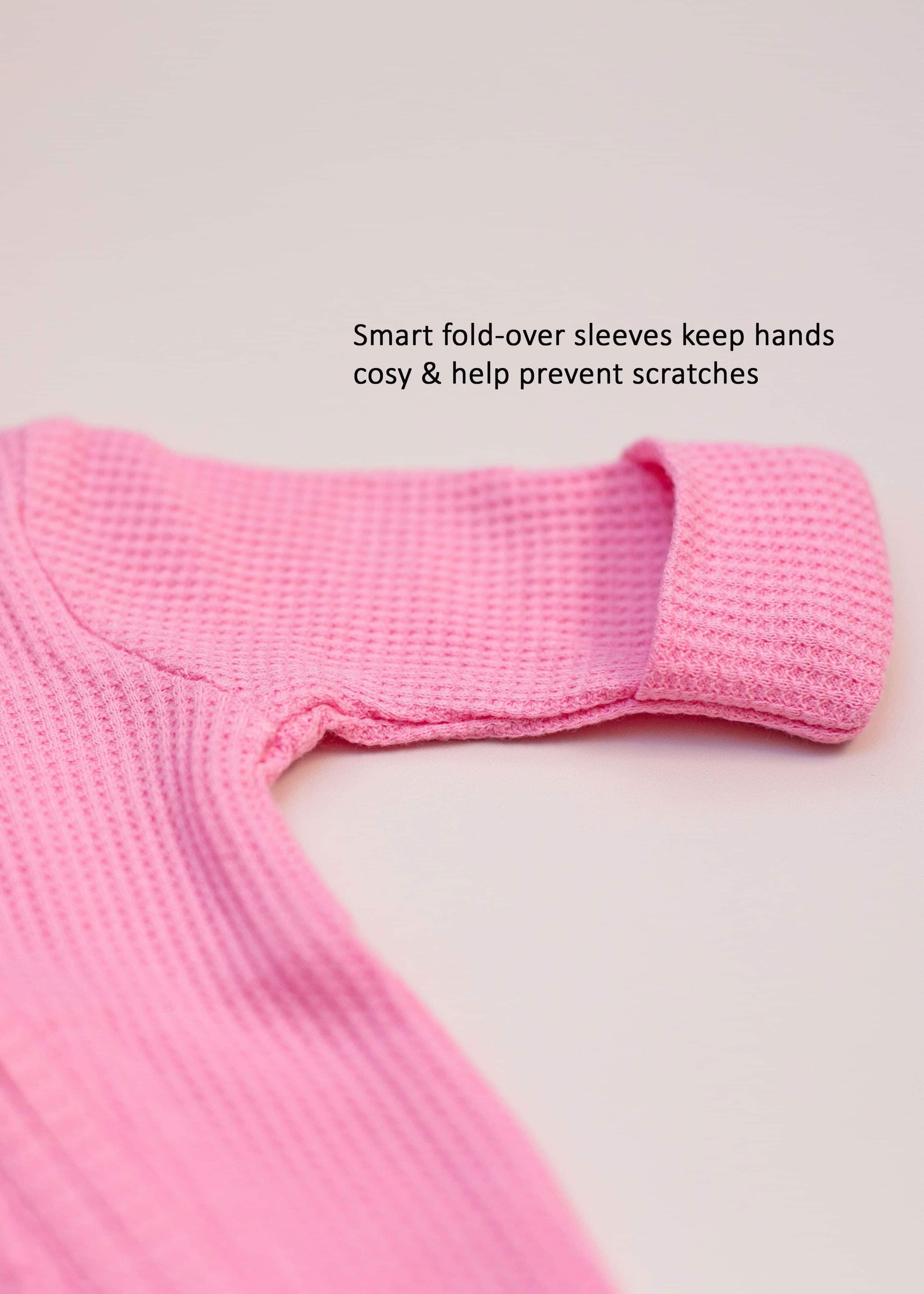 Footed Premature Baby Sleepsuit, Zips & Mitts - Candy Pink Sleepsuit / Babygrow Little Dreamer 