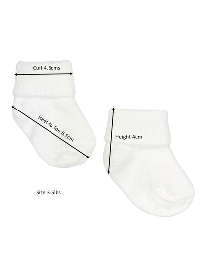 White Premature Baby Socks Socks Little Mouse Baby Clothing & Gifts 