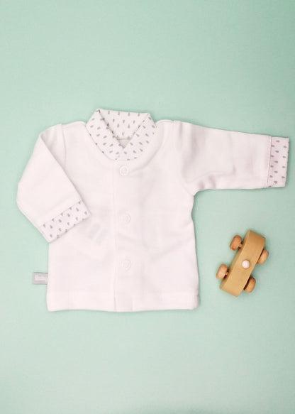 Early Baby Long Sleeved Top, White Top / T-shirt EEVI 