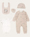 Organic 5 Piece Layette Set 