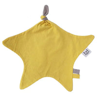 Yellow & Grey Star Shaped Comforter: GOTS Comforter Summerville 