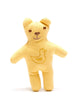 Fairtrade Cotton Teddy Bear With Embroidered Duck - Yellow - Toy - Best Years
