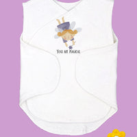 Blonde Hair 'You Are Magical' Incubator Vest With Velcro Closures Bodysuit / Vest Little Dreamer 
