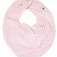 Organic Cotton Scarf Bib - Baby Pink Dribble Bib Pippi 