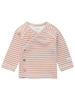 Long Sleeve Knit Top - Terracotta and Cream Stripe - Top / T-shirt - Noppies