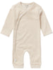 Load image into Gallery viewer, Tiny Baby Sleepsuit - Premium, Oatmeal - Sleepsuit / Babygrow - Noppies