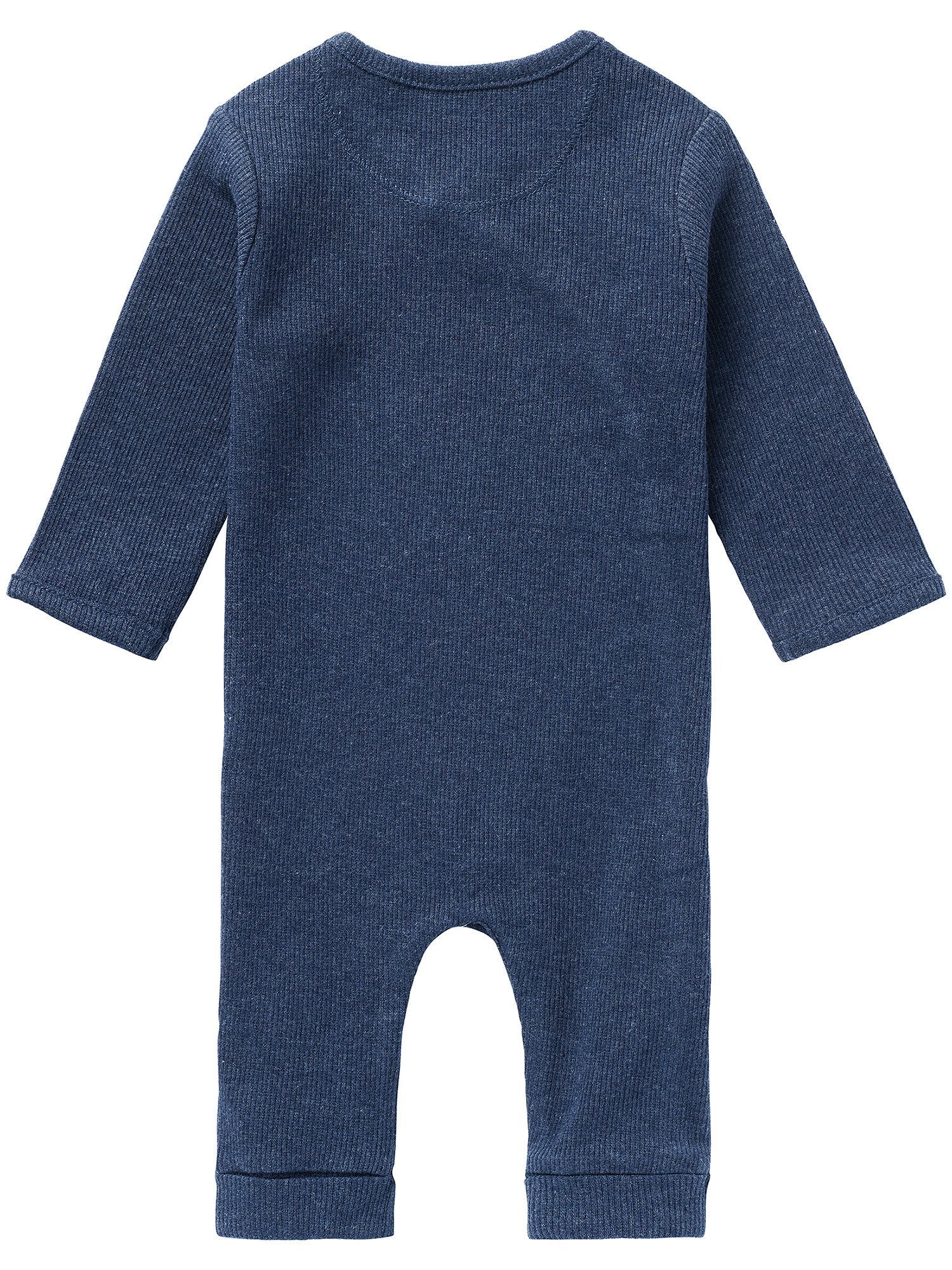 Tiny Baby Sleepsuit, Luxury Ribbed, Navy - Sleepsuit / Babygrow - Noppies