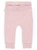 Luxury Organic Ribbed Trousers - Pink - Trousers / Leggings - Noppies