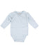 Organic Cotton Sky Blue Long Sleeve Vest Bodysuit / Vest Fixoni 