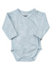 Organic Cotton Blue Ball Design Wrapover Vest - Bodysuit / Vest - Pippi