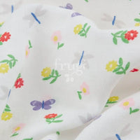 Organic Cotton Floral Bird Muslin 2 Pack by Frugi Muslin Frugi 