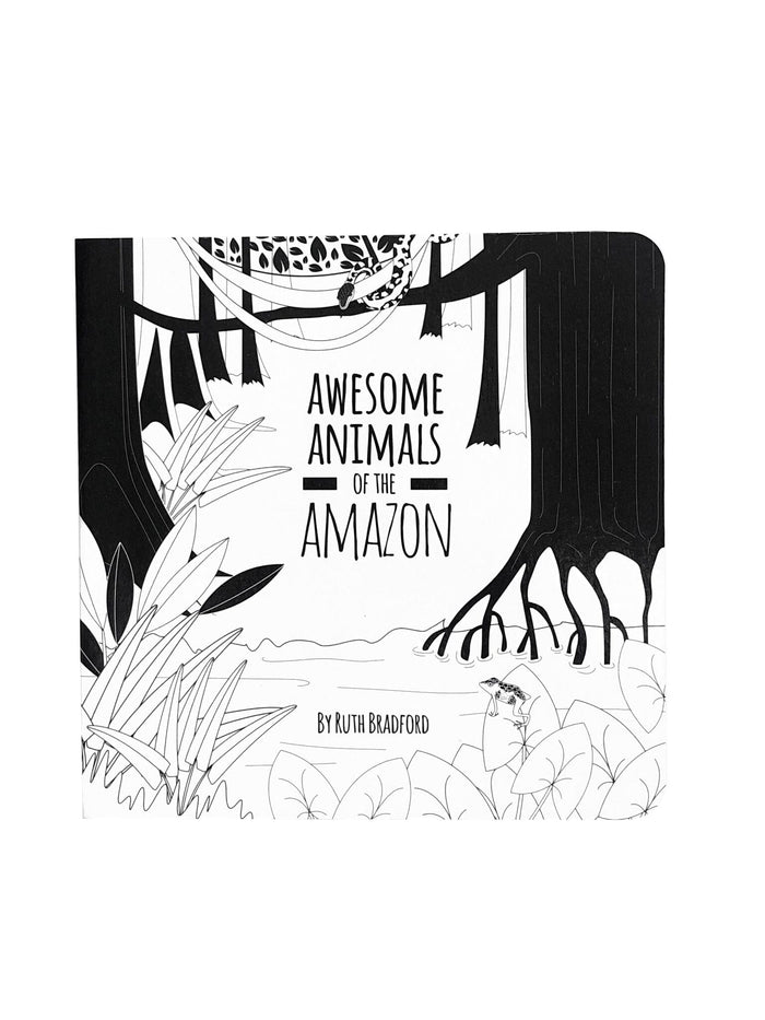 High Contrast Baby Book - Animals Of The Amazon