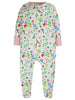 Load image into Gallery viewer, Tiny Baby Babygrow by Frugi, Floral Bird Print, Organic - Sleepsuit / Babygrow - Frugi